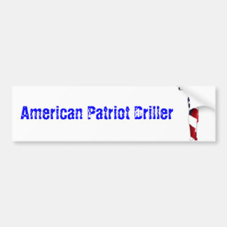 Bildekal för amerikanpatriotDriller