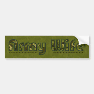 Bildekal för arméfrukamouflage