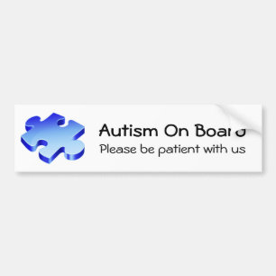 Bildekal för Autism ombord