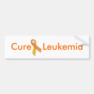 Bildekal för band för botLeukemia orange