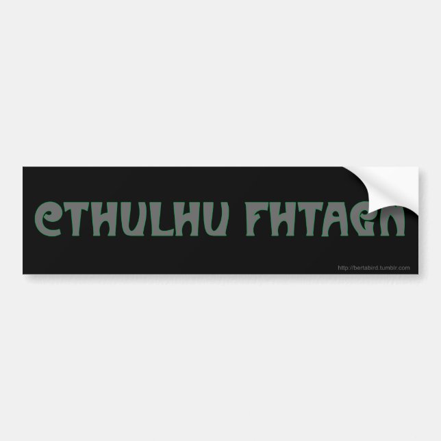 Bildekal för CTHULHU FHTAGN (Framsidan)