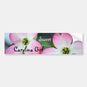 Bildekal för Dogwood för Carolina flicka rosa