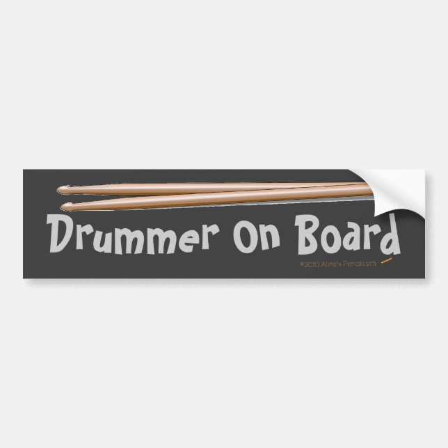 Bildekal för Drumstickshandelsresande ombord (Framsidan)