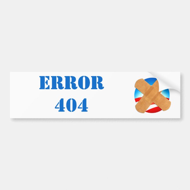 Bildekal för FEL 404 (Framsidan)