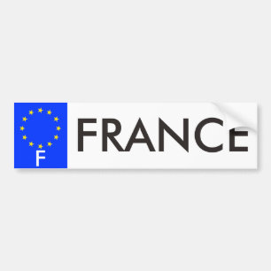 Bildekal för frankrikeEuropeiska