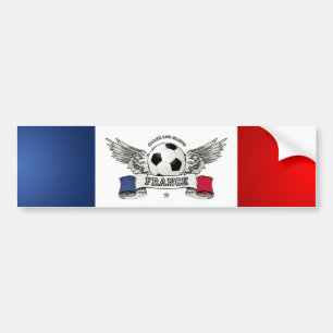 Bildekal för frankrikefotbollslagsupporter