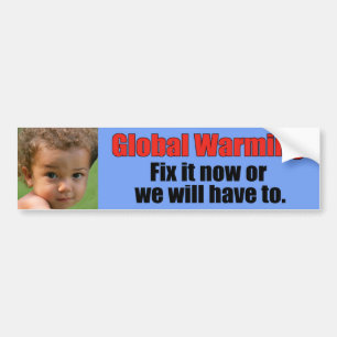 Bildekal för global värme