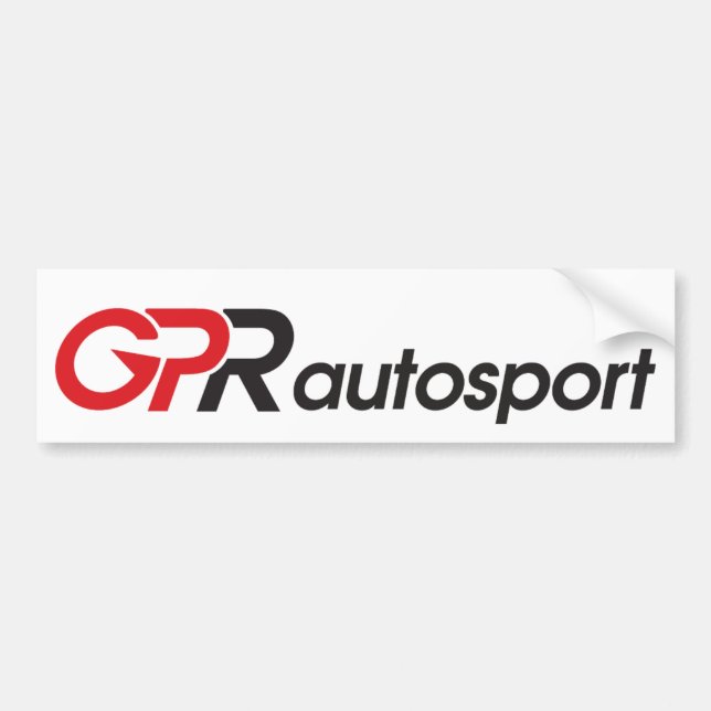 Bildekal för GPR Autosport (Framsidan)