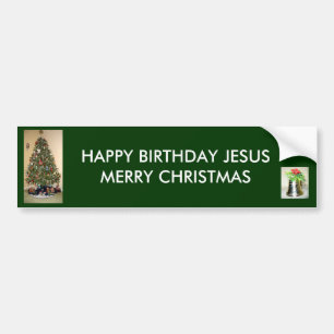 Bildekal för grattis på födelsedagenJesus god j