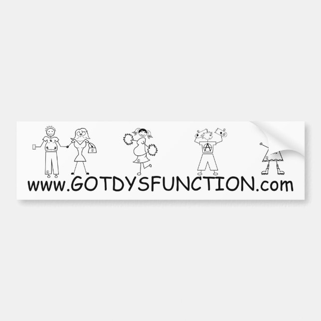 Bildekal för harDysfunctionwebsite (Framsidan)