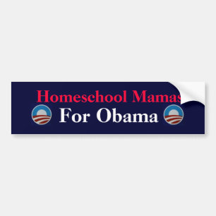 Bildekal för Homeschool Mamas För Obama