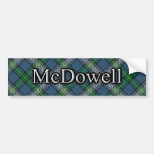 Bildekal för klanMcDowell skotsk Tartan