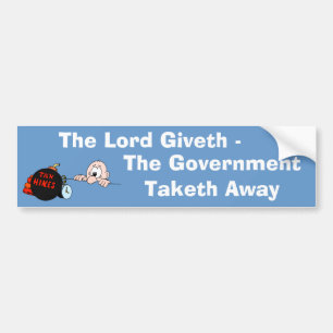 Bildekal för Lord Giveth Regering Taketh