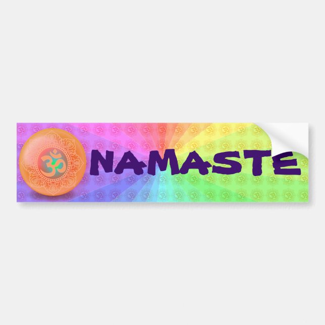 Bildekal för OM NAMASTE (Framsidan)