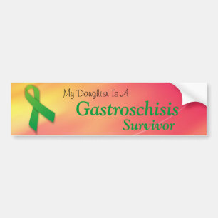 Bildekal "för överlevande" Gastroschisis dotter