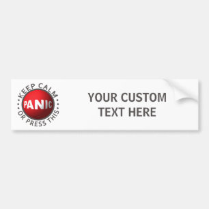 Bildekal för Panic Button-anpassningsbar
