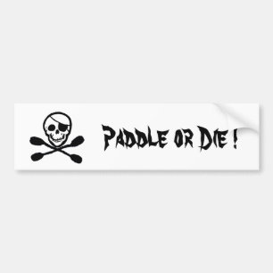 Bildekal för piratkajakflagga