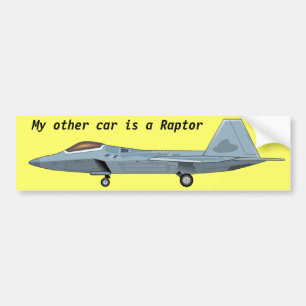 Bildekal för rovfågel F-22