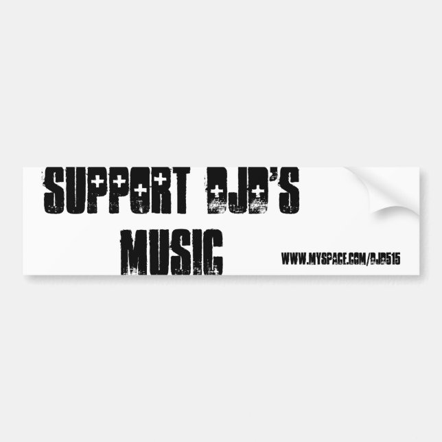 Bildekal "för service DJD" (Framsidan)