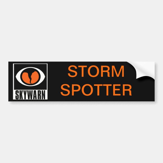 Bildekal för SKYWARN-stormSpotter (Framsidan)
