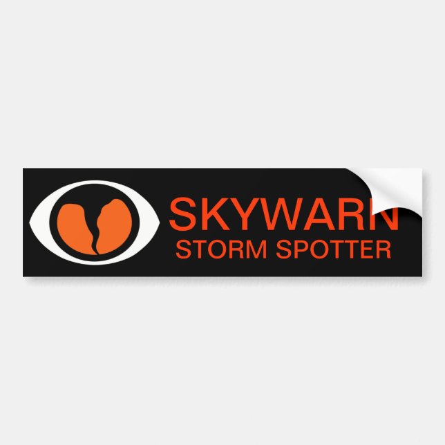 Bildekal för SKYWARN-stormSpotter (Framsidan)