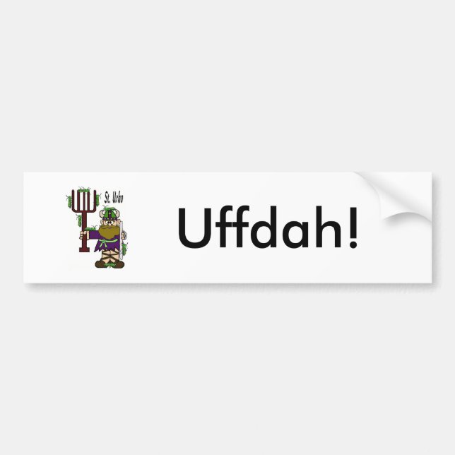 Bildekal för St. Urho "Uffdah" (Framsidan)