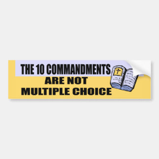 Bildekal för tio Commandments