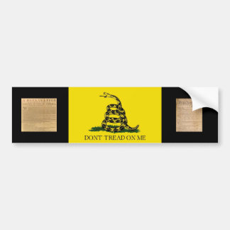 Bildekal med Gadsden Flagga-Dontdäckmönster på mig