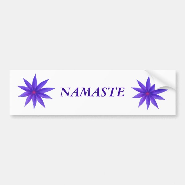 bildekal NAMASTE (Framsidan)