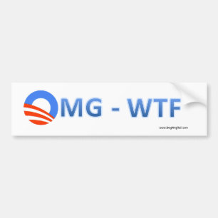 Bildekal - Obama nolla - OMG-WTF