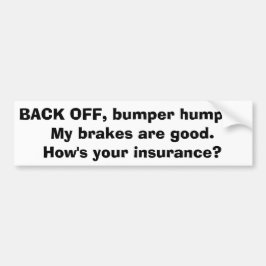 Bildekal - riklig Humper w/black bokstäver