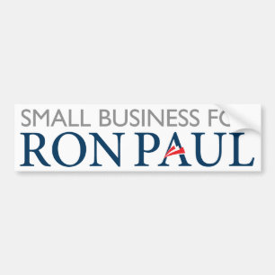 Bildekal Ron Paul för liten affär