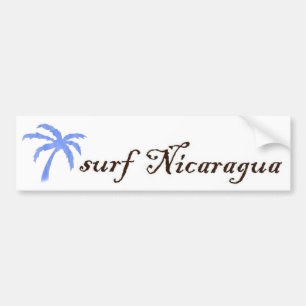 bildekal - surfa Nicaragua