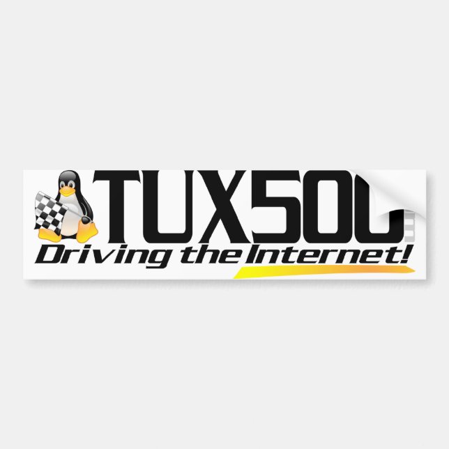 Bildekal Tux500 (Framsidan)