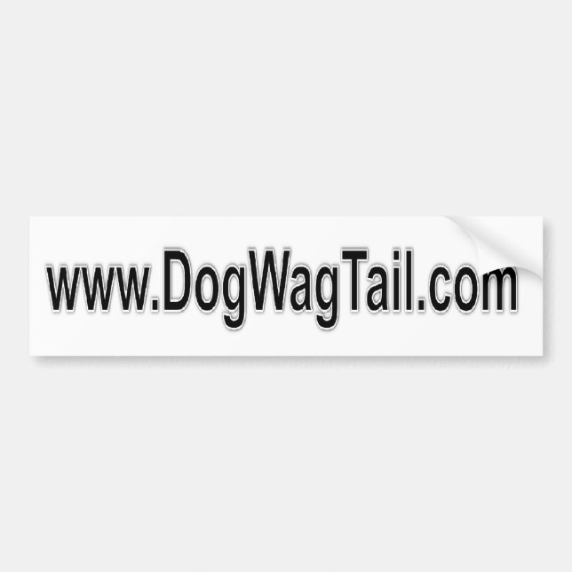 Bildekal - www.dogwagtail.com (Framsidan)