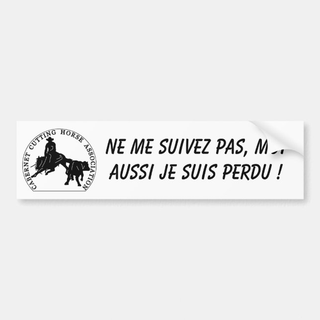 BildekalCabernet CHA Blanc rikligt Noir Bildekal (Framsidan)