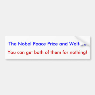 Bildekalet för Nobel fredpris Bildekal