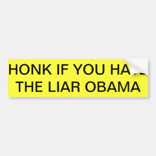 Bildekalobama haters och stolt av det! bildekal