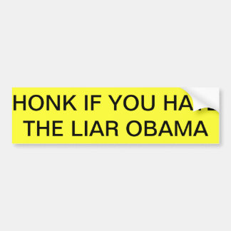 Bildekalobama haters och stolt av det! bildekal
