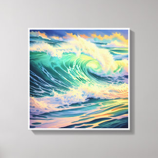 Bilden är tryckt på canvas för vackra färger, 203