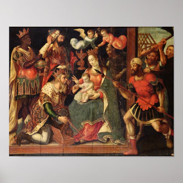 Bilden av "Adoration of the Magi" Poster (Framsidan)