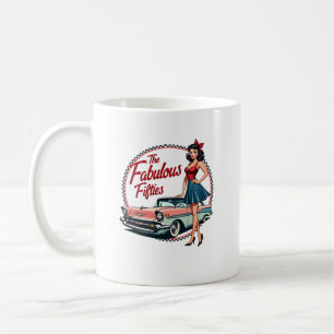 Bilden av den uppsåtliga femtioårsafton kaffemugg