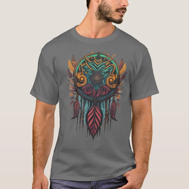 Bilden av drömmen Catcher T Shirt (Framsida)