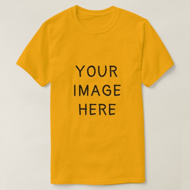 Bilden här - foto för Anpassningsbar T Shirt (Design framsida)