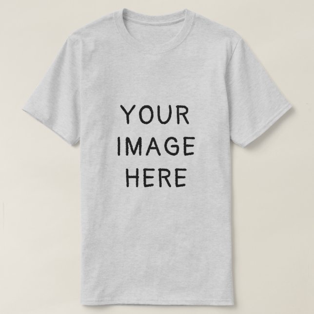 Bilden här - foto för Anpassningsbar T Shirt (Design framsida)