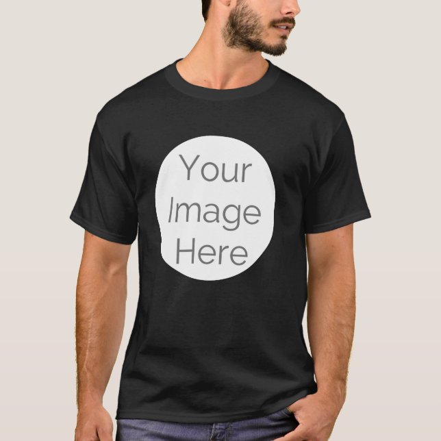 bilden här, fotot anpassningsbar "skapa eget" t shirt (Framsida)