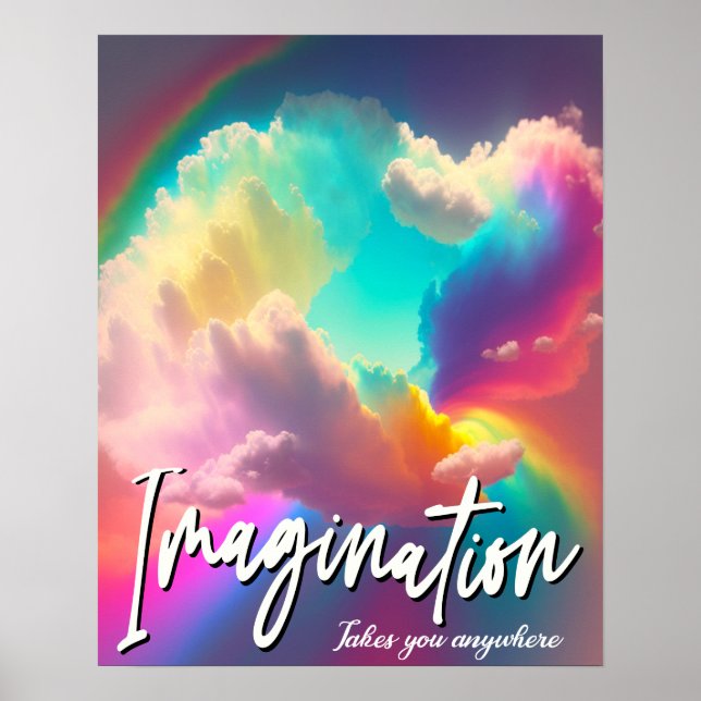 Bilden kan ta dig vart du än poster (Framsidan)