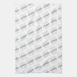 Bilden/Logotypen lyfts automatiskt + Mönster Kökshandduk