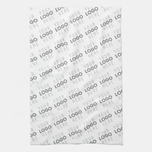 Bilden/Logotypen lyfts automatiskt + Mönster Kökshandduk