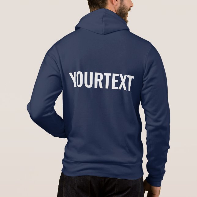 Bildens Logotyp Fototext Manar Baksida utskriven T Shirt (Baksida)
